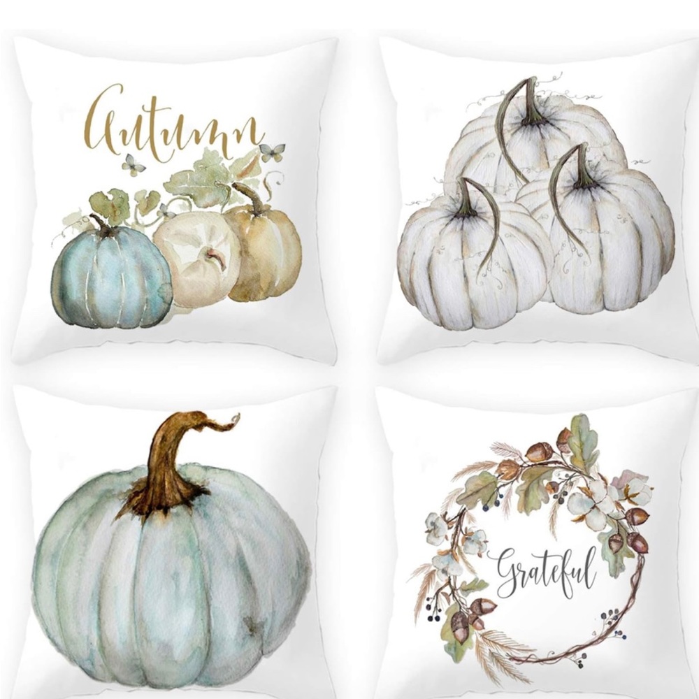 Fall pillow cases